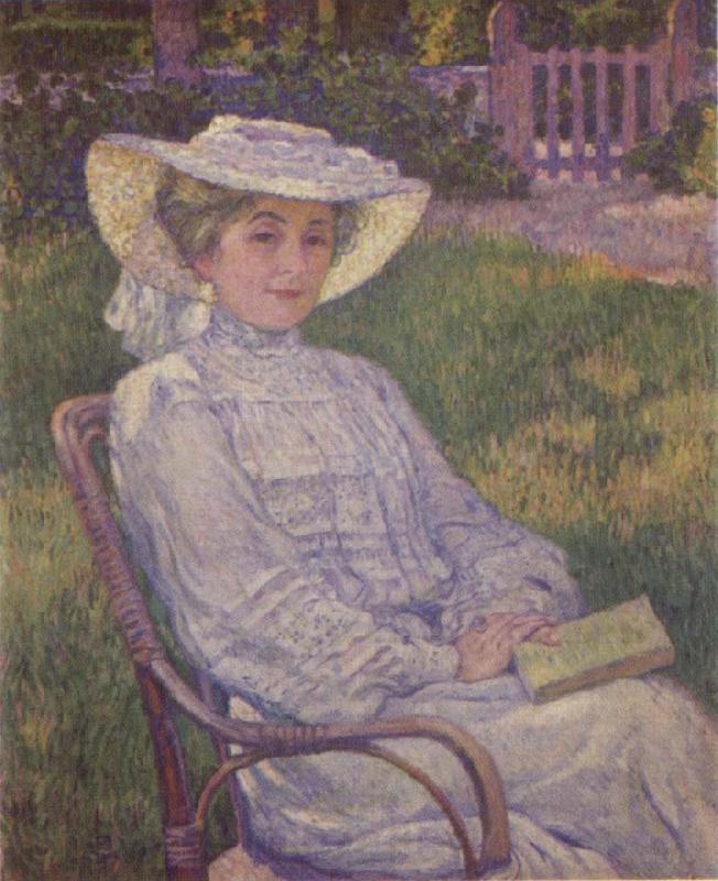 Theo Van Rysselberghe The Woman in White